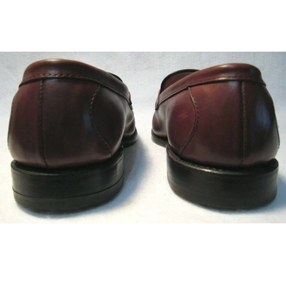 ALLEN EDMONDS Heathwood Brown Leather Horsebit Loafers Shoes Mens 9 Fast Ship main image 12